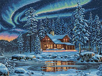 Dimensions Gold Collection Kit - Aurora Cabin MAIN