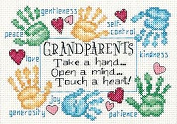 Dimensions Kit - Grandparents Touch A Heart MAIN