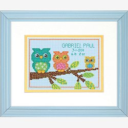 Dimensions Kit - Owl Birth Record MAIN