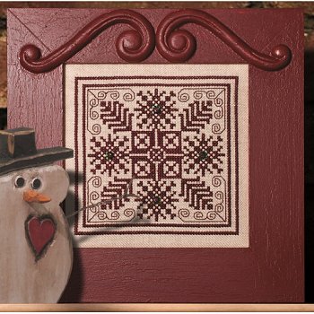 Redwork Snowflake (E-Delivery) MAIN