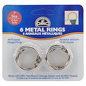 DMC Metal Craft Rings 1" THUMBNAIL