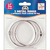 DMC Metal Craft Rings 2.5" THUMBNAIL