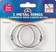 DMC Metal Craft Rings 1.5" THUMBNAIL