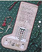 The Drawn Thread - Christmas Dreams Stocking THUMBNAIL