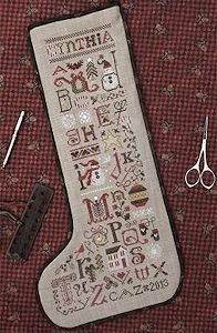 The Drawn Thread - Christmas Thoughts Stocking MAIN