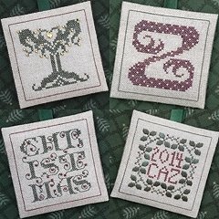 The Drawn Thread - Alphabet Ornaments Seven MAIN