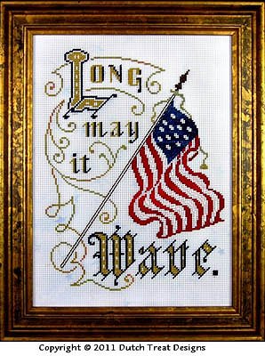 Dutch Treat Designs - Long May It Wave THUMBNAIL