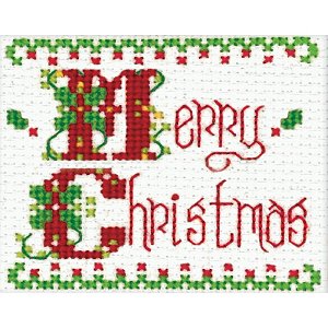 Design Works Kit - Mini Frame Kit - Merry Christmas MAIN