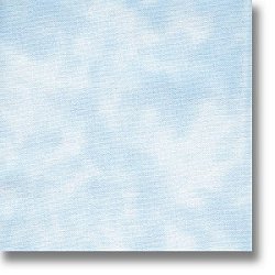 swatch of 28 ct Summer Clouds Stoney Creek Dyed cross stitch fabric MAIN