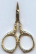 Elizabeth I Scissors - Gold THUMBNAIL