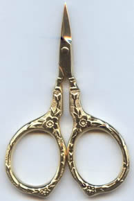 Elizabeth I Scissors - Gold MAIN