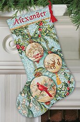 Dimensions Stocking Kit - Enchanted Ornaments Stocking MAIN