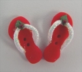 Button - Flip Flops, Holiday Glitter MAIN