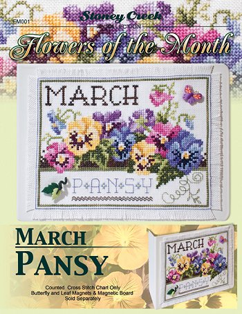 Flowers of the Month - March Pansy MAIN