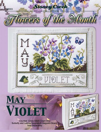 Flowers of the Month - May Violet MAIN