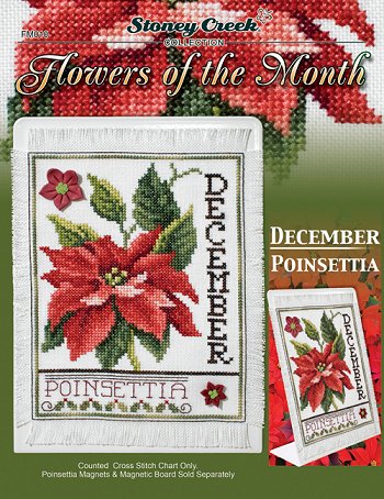 Flowers of the Month - December Poinsettia MAIN