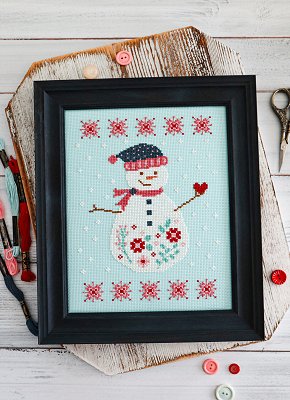 Flamingo Toes - Frosted Blooms Snowman MAIN