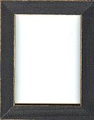 Mill Hill Wood Frame - 6x8 Matte Black THUMBNAIL