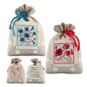 Riolis Cross Stitch Kit - Gift Bags MAIN