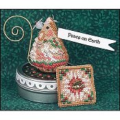 Just Nan - Gingerbread Peace Mouse On A Tin THUMBNAIL