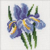 RTO Cross Stitch Kit - Iris THUMBNAIL
