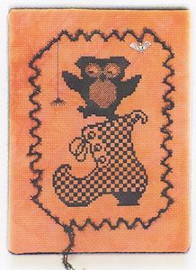 Handblessings - Halloween Silhouette - Ooolee On Witches' Shoe MAIN
