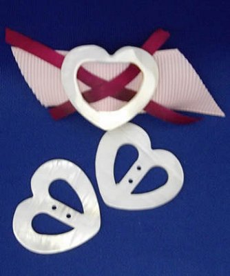 Mother of Pearl Heart Buckle MAIN