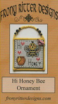 Frony Ritter Designs - Hi Honey Bee Ornament MAIN