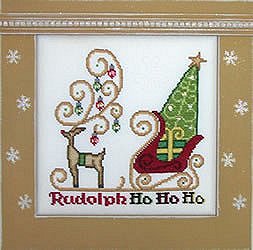 Kay's Frames - Rudolph & Sleigh Frame MAIN