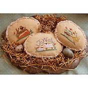 Homespun Elegance - Plain & Fancy Collection - Spring Eggs III THUMBNAIL