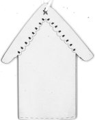 The Bee Company (JBW Designs) - Wooden House Tag THUMBNAIL