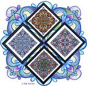 Ink Circles - Four Seasonal Mandalas THUMBNAIL