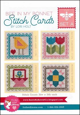 Bee In My Bonnet - Stitch Cards Set A MAIN