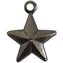 Charm - Star Antique Silver MAIN