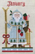 Creative Needle Arts Kit - January Santa THUMBNAIL