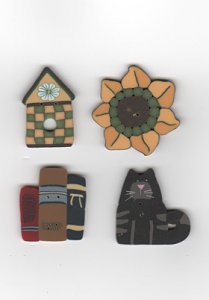 Jabco Button Pack - Cross Eyed Cricket - September MAIN