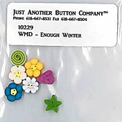 Just Another Button Company Button Small Pumpkin Leaf 2277.s