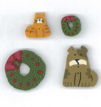 Jabco Button Pack - Faithwurks Designs - Christmas Shadowbox Mystery MAIN