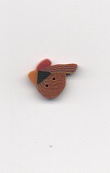 Jabco Button - 1194.T Tiny Mrs. Cardinal MAIN
