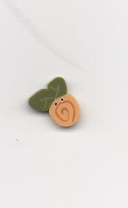 Jabco Button - 2308 Tuscan Sun Swirly Bud MAIN