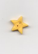 Jabco Button - 3327 Lemon Star THUMBNAIL