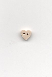 Jabco Button 3445.T Tiny Tea-Dyed Heart MAIN