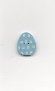 Jabco Button 4469 Small Blue Egg MAIN
