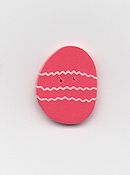 Jabco Button - 4497 Coral Easter Egg THUMBNAIL