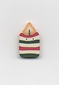 Jabco Button - 4509 Holiday Candle THUMBNAIL
