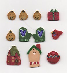 Jabco Button Pack - Raise the Roof Designs - Santa Clothes MAIN