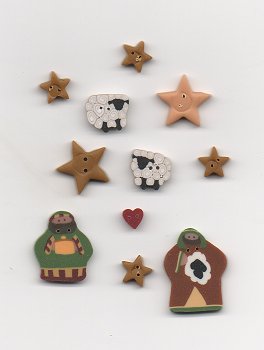 Jabco Button Pack - Shepherd's Bush - Holy Night MAIN