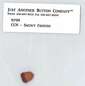 Jabco Button Pack - Country Cottage Needleworks - Frosty Forest 4 - Snowy Friends THUMBNAIL