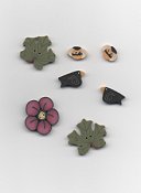 Jabco Button Pack - Shepherd's Bush - Pumpkin Harvest THUMBNAIL