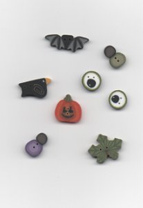 Jabco Button Pack - Shepherd's Bush - Halloween Trifles MAIN